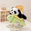 Cute Desktop Animal Plush Toy Set Magnetic Prone Cartoon Rabbit Panda Penguin Dog Cat Tortoise Soft Doll Funny Office Decor Gift