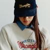 Wrangler Corduroy Rope Logo Camp Cap Navy