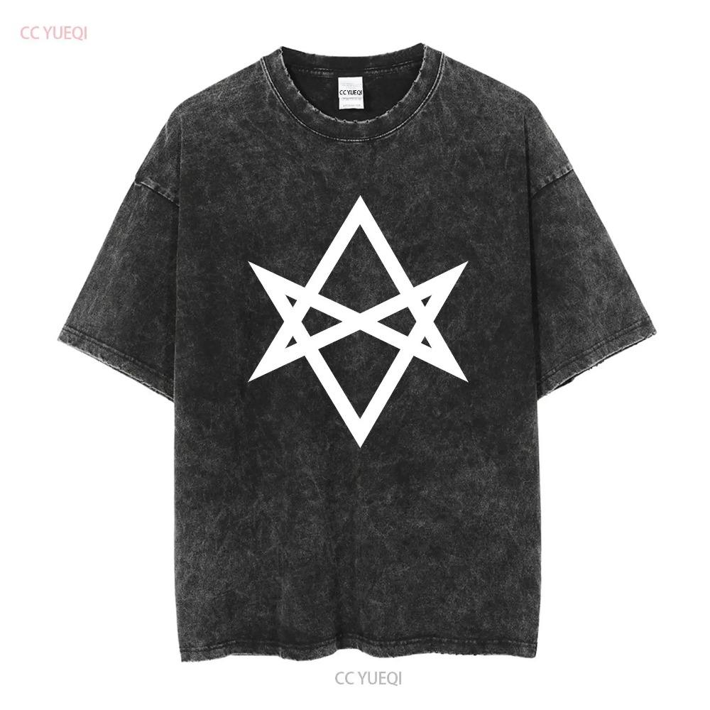 Thelema T Shirt Aleister Crowley Occult S M L XL 2X 3X 4X 5X strange angel long or short sleeves vintage Washed Slightly Soft