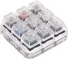 Parishop Mechanical Key Switches for Mechanical DIY Keychain Tester 9-Color Keyboards, - 9-Switch