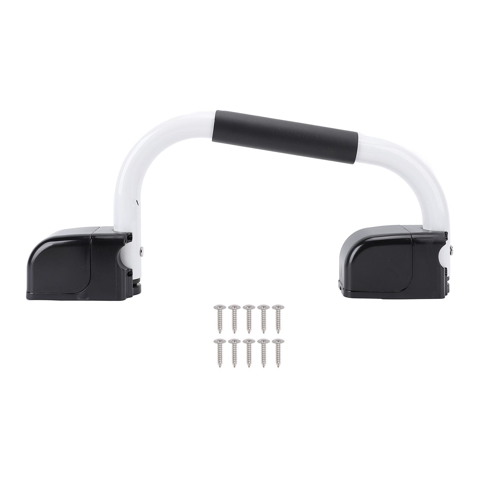 

RV Exterior Grab Handle Enduring RV Hand Rail Convenient Assist Sturdy Frame Safe Support RV Step Handrail for Travel Trailer белый