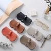 PU Leather Eyeglasses Storage Bag Fashion Lanyard Sunglasses Protective Case Portable Eyewear Pouch