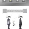 LED Flowing Water Turn Signal Lights for Off-Road Motorcycles - 12V Arrow Design.
