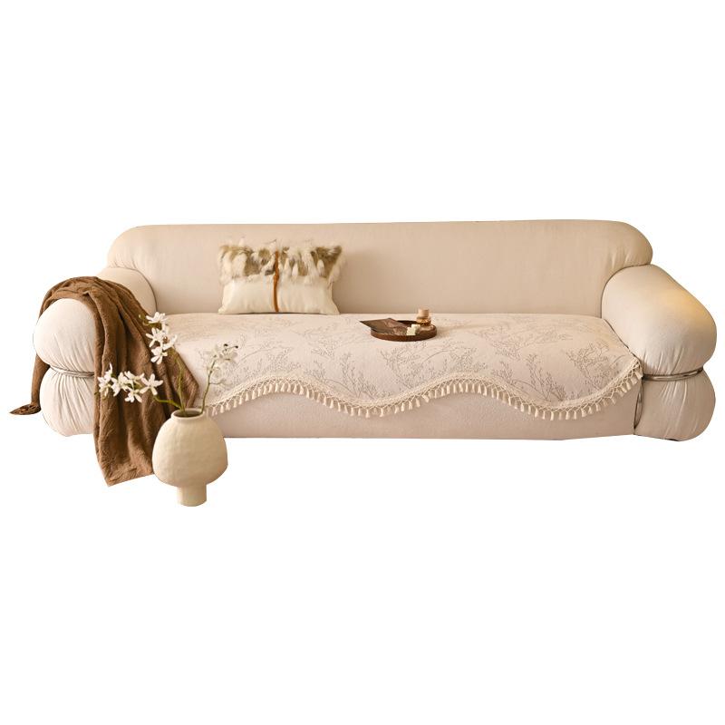 Irregular Light Luxury Straight Row Sofa Cushion, Universal In All Seasons, Non-slip Seat Cushion, Simple Modern Special-shaped Sofa Cover Cloth Towel