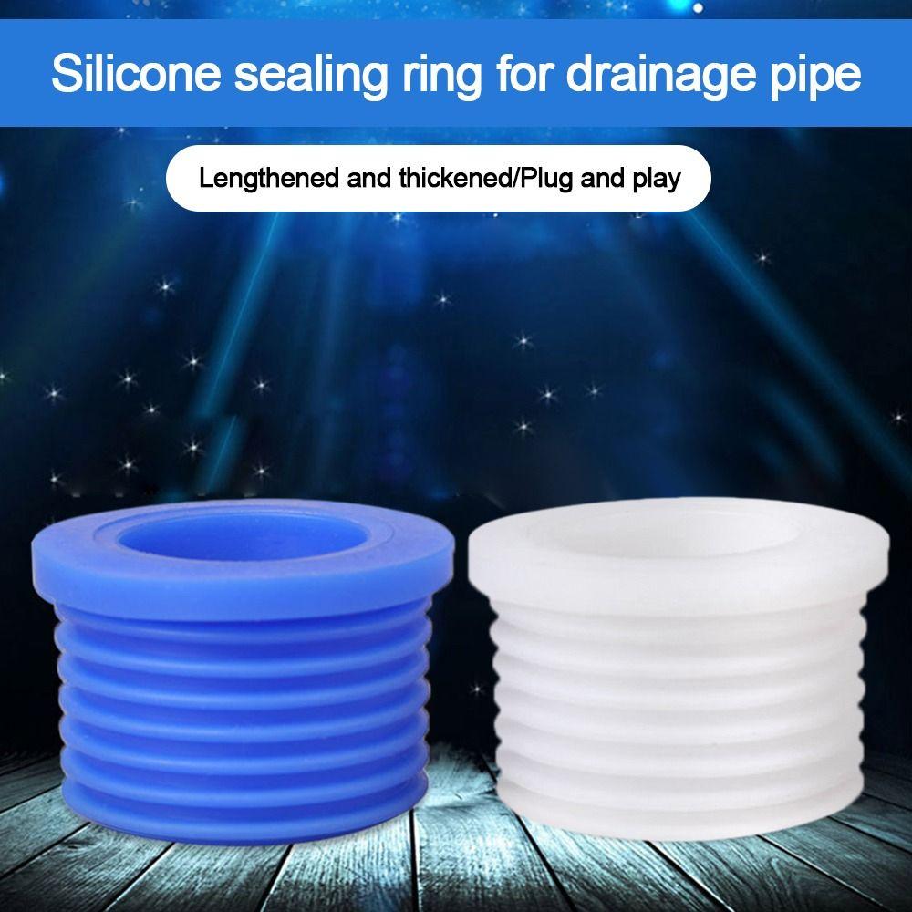

Anti Odor Shower Drainer Stopper Drain Cover Useful Water Pipe Connector white-Type2