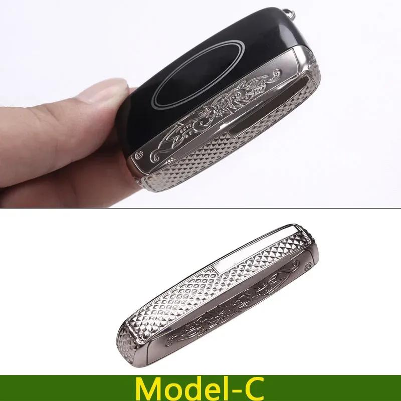 For Land Rover Range Rover  Velar Sport Vogue Discovery 4 5 LR4 LR5 Aluminum Alloy Car Key Metal Side Cover Car Accessories