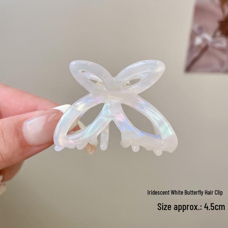 Elegant Acetate Butterfly Claw Clip - Chic Hair Accessory for Updos