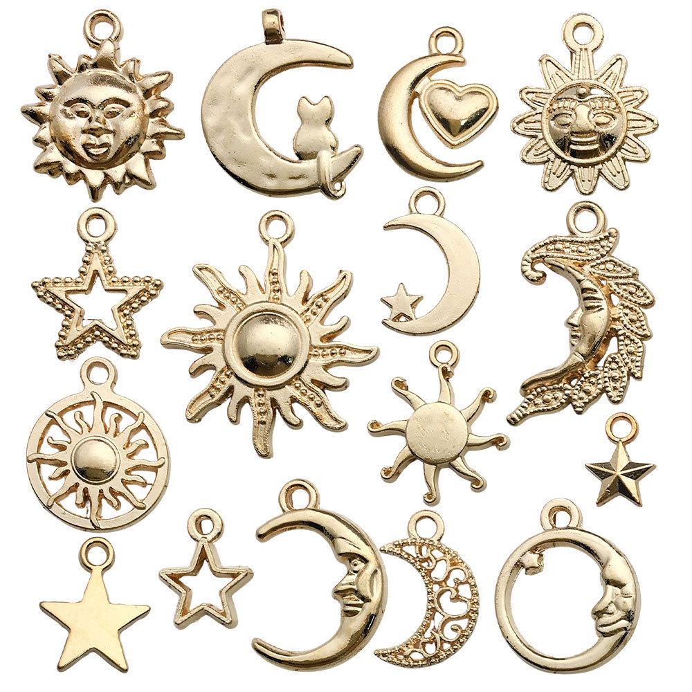 „Aliaj de aur 100KC bijuterii bricolaj pandantiv și accesorii pentru brățări/colier”