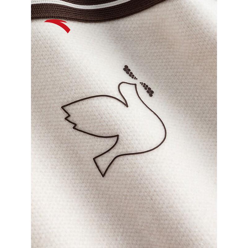 ANTA Women's Trendy Pigeon Half-Zip Chenille Fleece Sweatshirt