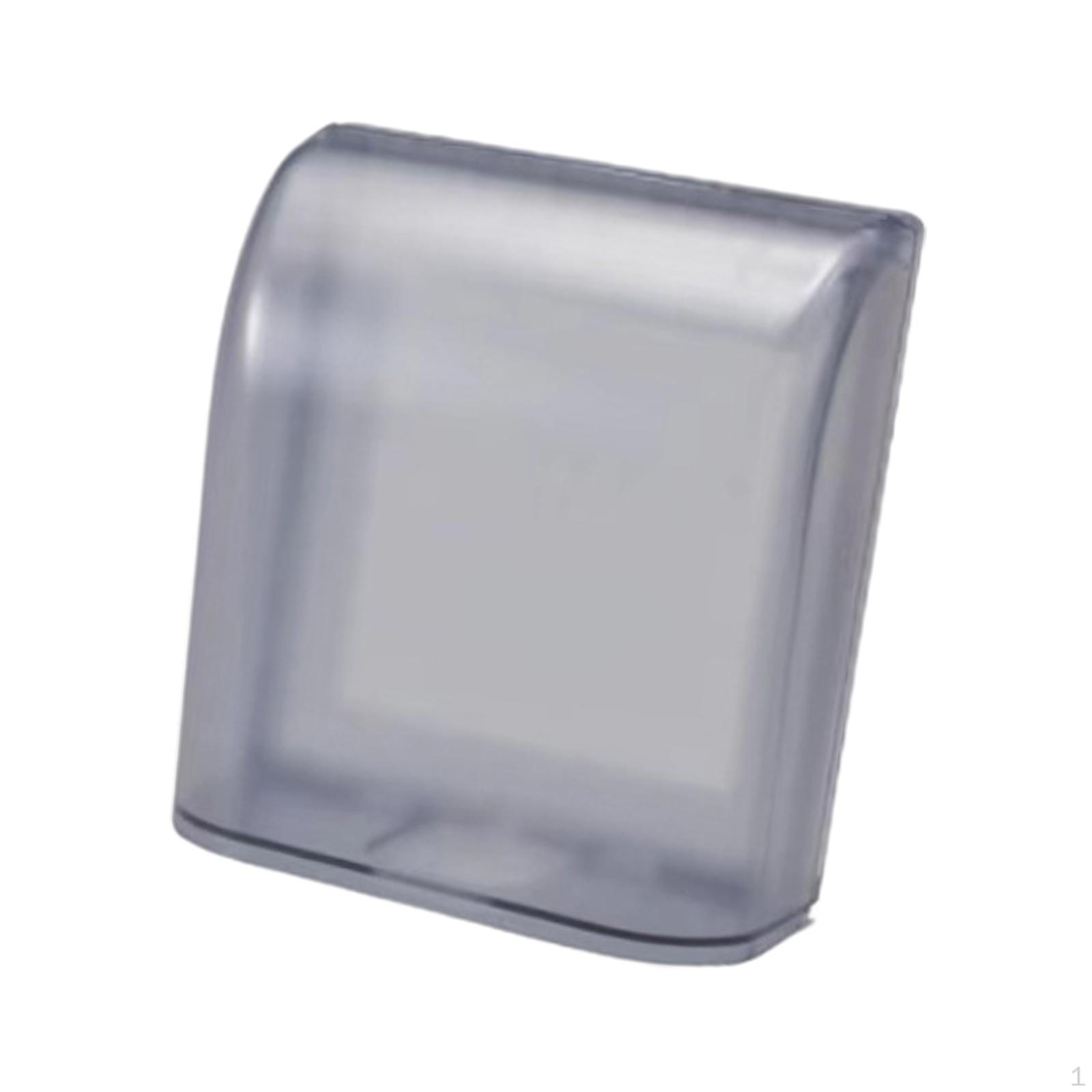 

Outdoor Electrical Socket Cover for Home And Garden Clear Black