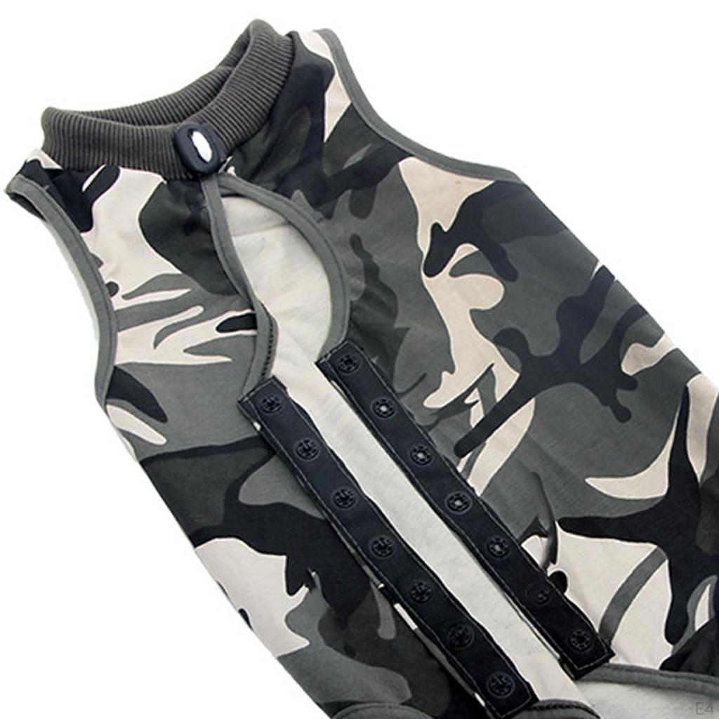 Cat Recovery Suit Full Coverage after Surgery Wear Pet Costume Post Operative Vest for Cats