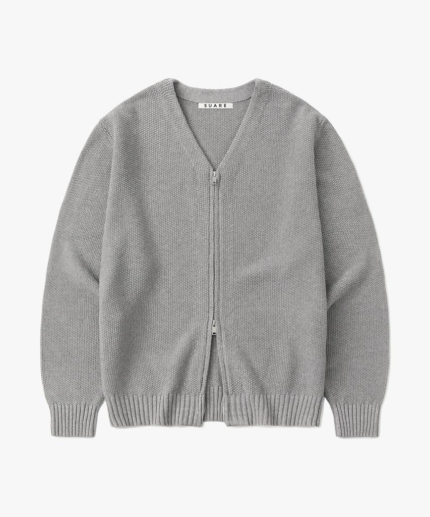 SUARE WOMEN Honeycomb Zip-Up Knit - 4 Colors