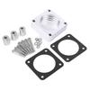 Drosselklappenspacer-Kit CNC Aluminiumlegierung Passend für Wrangler Cherokee Grand Cherokee