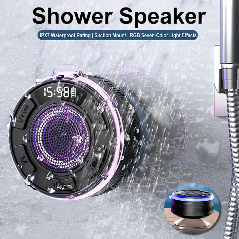 Wireless Speaker 1100mAh Battery Capacity Bluetooth Speakers IPX7 Waterproof Built-in Mic 10 Hours