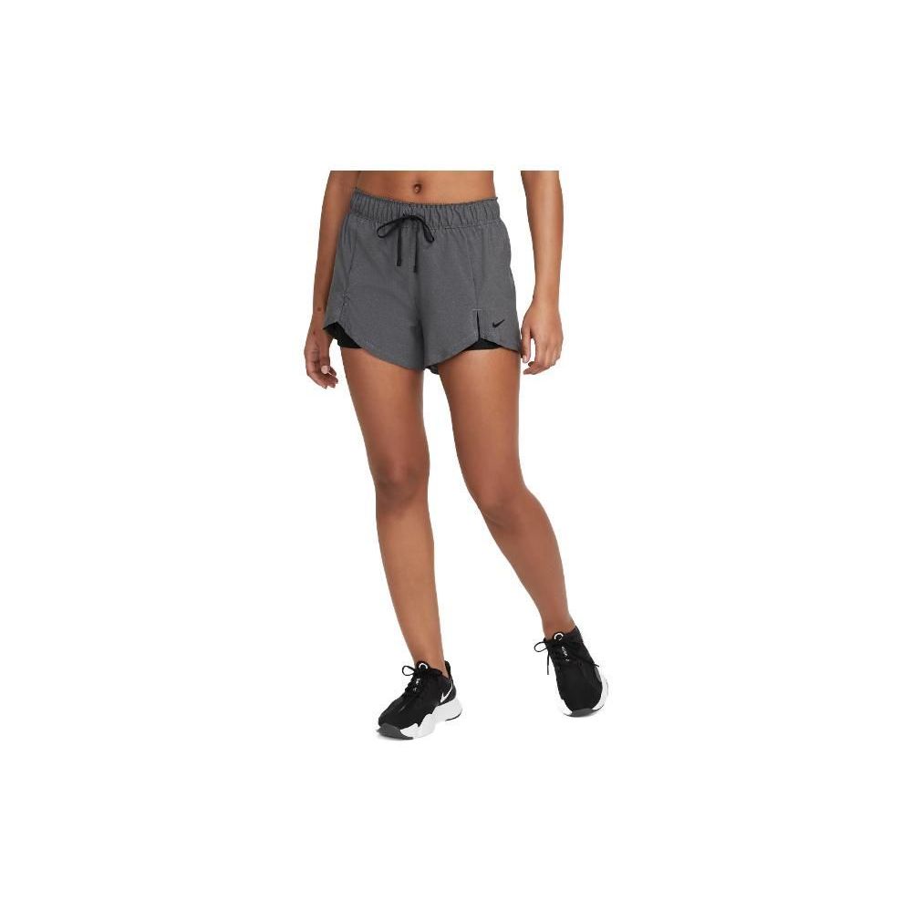 

Nike Solid Color Lined Elastic Waist Casual Two-In-One Sports Shorts Women shorts DA0453-100 XL