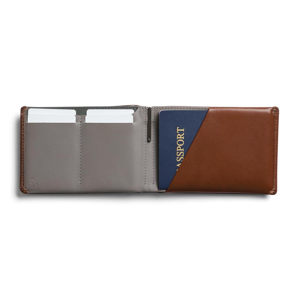 Bellroy Travel Travel Document Holder Sienna Wallet, (Passport, Tickets, Cards, Pen) -