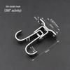 Stainless Steel Rotating Dual-Use Double Hook
