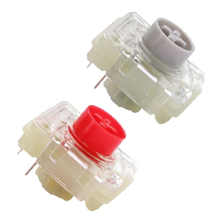 Cherry MX Low Profile RGB Silver/Red Switch Key Switches Custom For Keyboard
