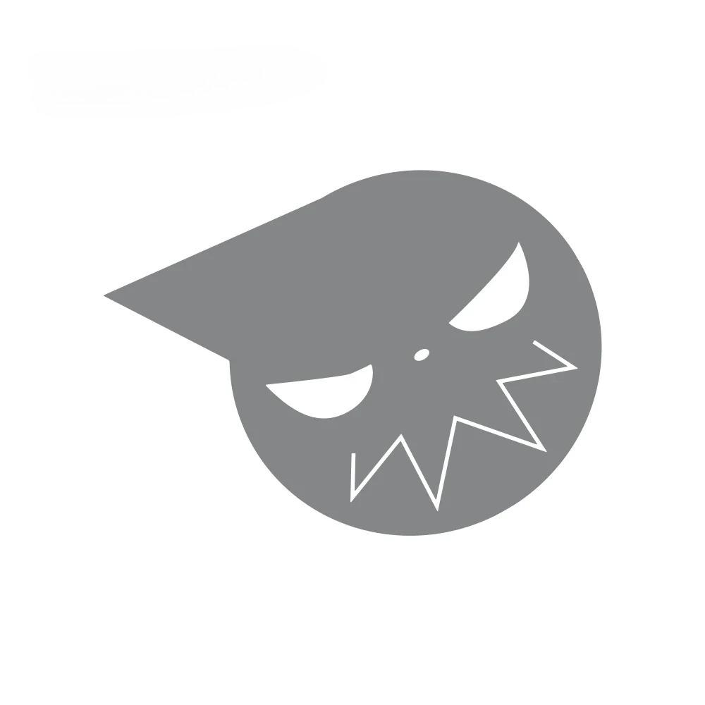 2PCS  Soul Eater Anime Car Stickers Auto Vinyl Decal Tuning Accessories On Car Bumper Rear Window Windshield Hood Motorcycle