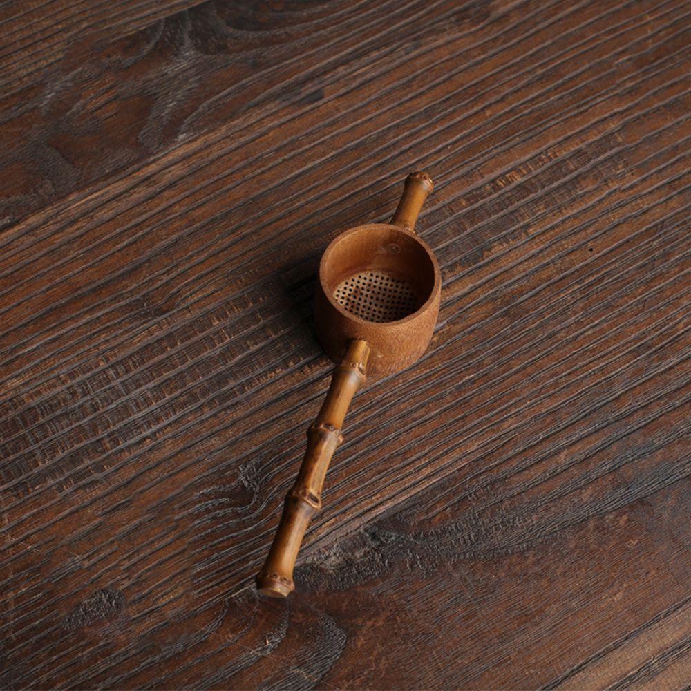 

Not Easily Deformed Practicality High Temperature Resistance Retro Bamboo Tea Strainer Handmade Tea Leak Tea Leak Tea Set