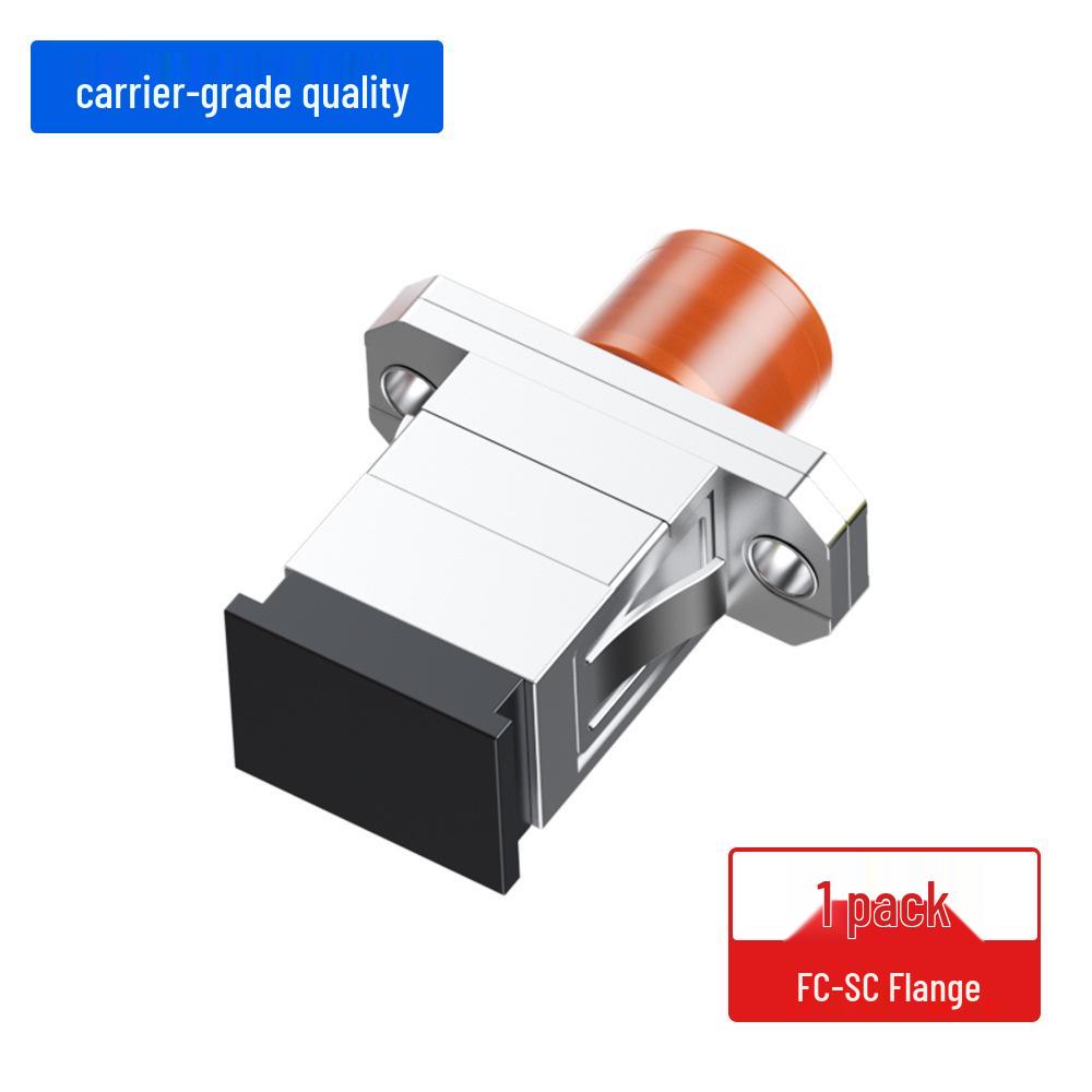 Telecom-Grade FC To SC/LC Fiber Adapter with FC Flange