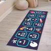 Leuk Speelkleed voor Kinderen Cartoon Hinkelspel Runner Vloerkleed, Kinderkamer Vloerkleed Jongen en Meisje Slaapkamer Nachtkastje Vloerkleed Woonkamer Bank Vloerkleed