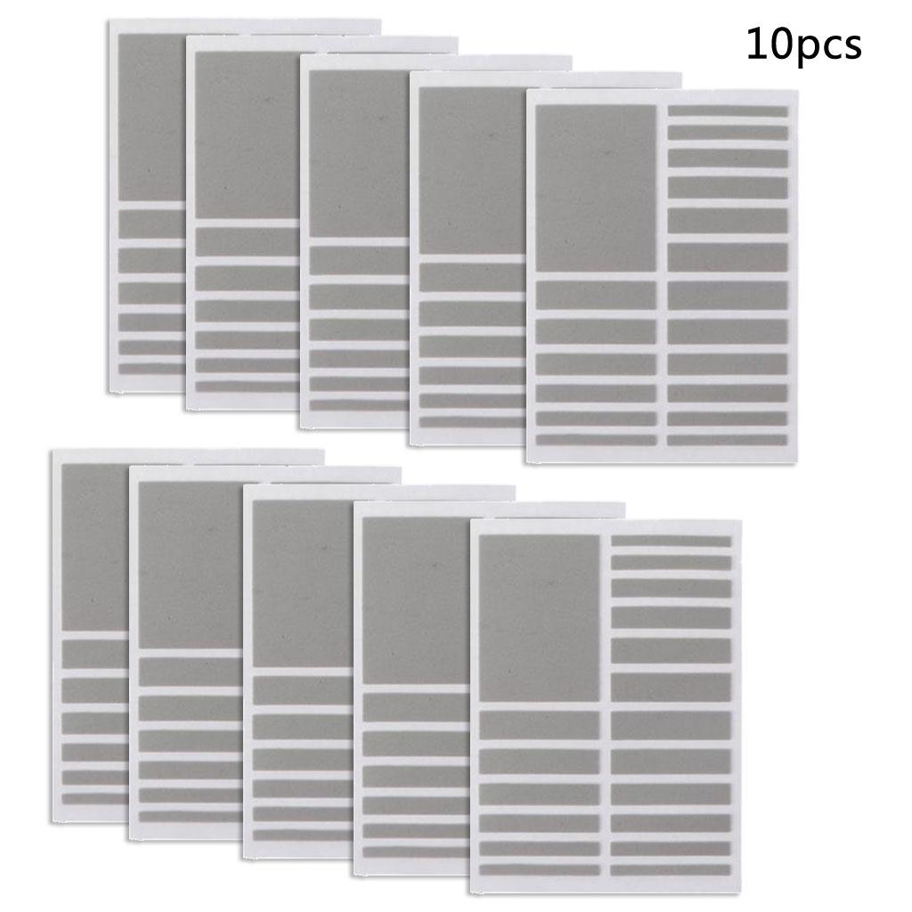 10 Pack Invisible Ring Sizer for Wide Ring Fixing Jewelry Ring Guard Spacer серый
