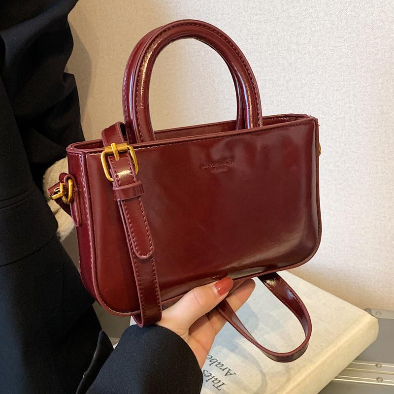 IELGY Autumn Winter All-Match Fashion Cross-Body Portable Bucket Bag