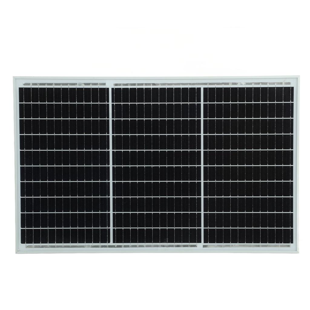 Monocrystalline Solar Panel 40W 18V High Conversion Efficiency Waterproof Universal for Car Boat Tra