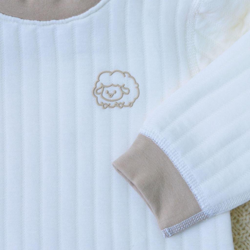 Unisex Warm Breathable Baby Suit: High-Waist Seamless Toddler Set for Autumn/Winter