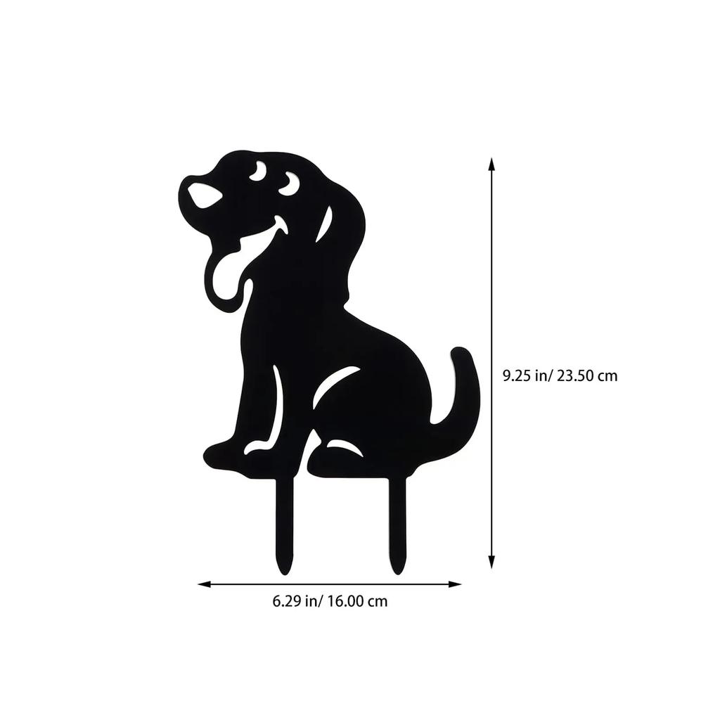Metall-Hirsch/Hund/Katze-Pfahl - Outdoor-Silhouette-Tierskulpturen | Wasserdichte Metall-Hirsch-Kunstwerke | Dekorative Gartenpfähle