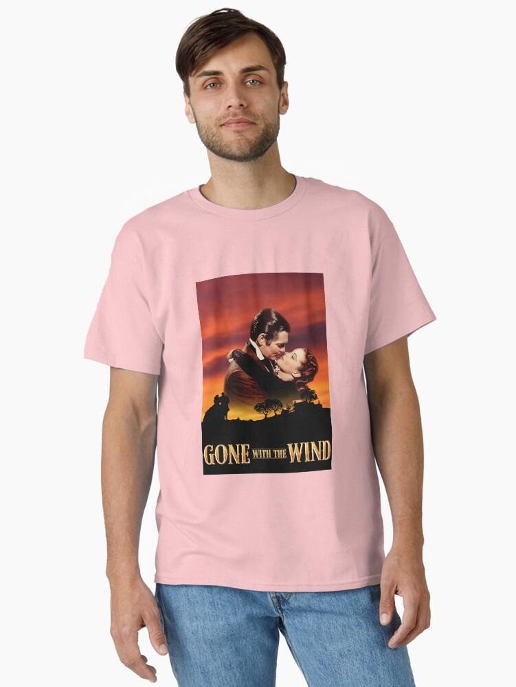 Gone with the Wind Day Gifts Love At The Sunset Clark Gable Halloween Classic T-Shirt