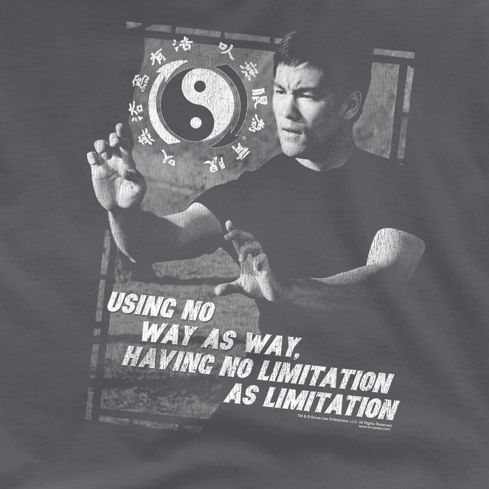 Bruce Lee Unisex Adult No Way As A Way T-Shirt