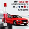 Voor VOLVO V60 2010-2025 P1 SPA Lak Herstel Pen Bijwerken Krassen Verwijderaar Doe-het-zelf Auto Accessoires Zwart Wit Blauw Rood Zilver Grijs