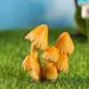 Simulated Mushroom Ornament Cute Mushroom Micro Landscape Decoration Gardening Decoration Resin Craft Bonsai DlY Plant Ornament