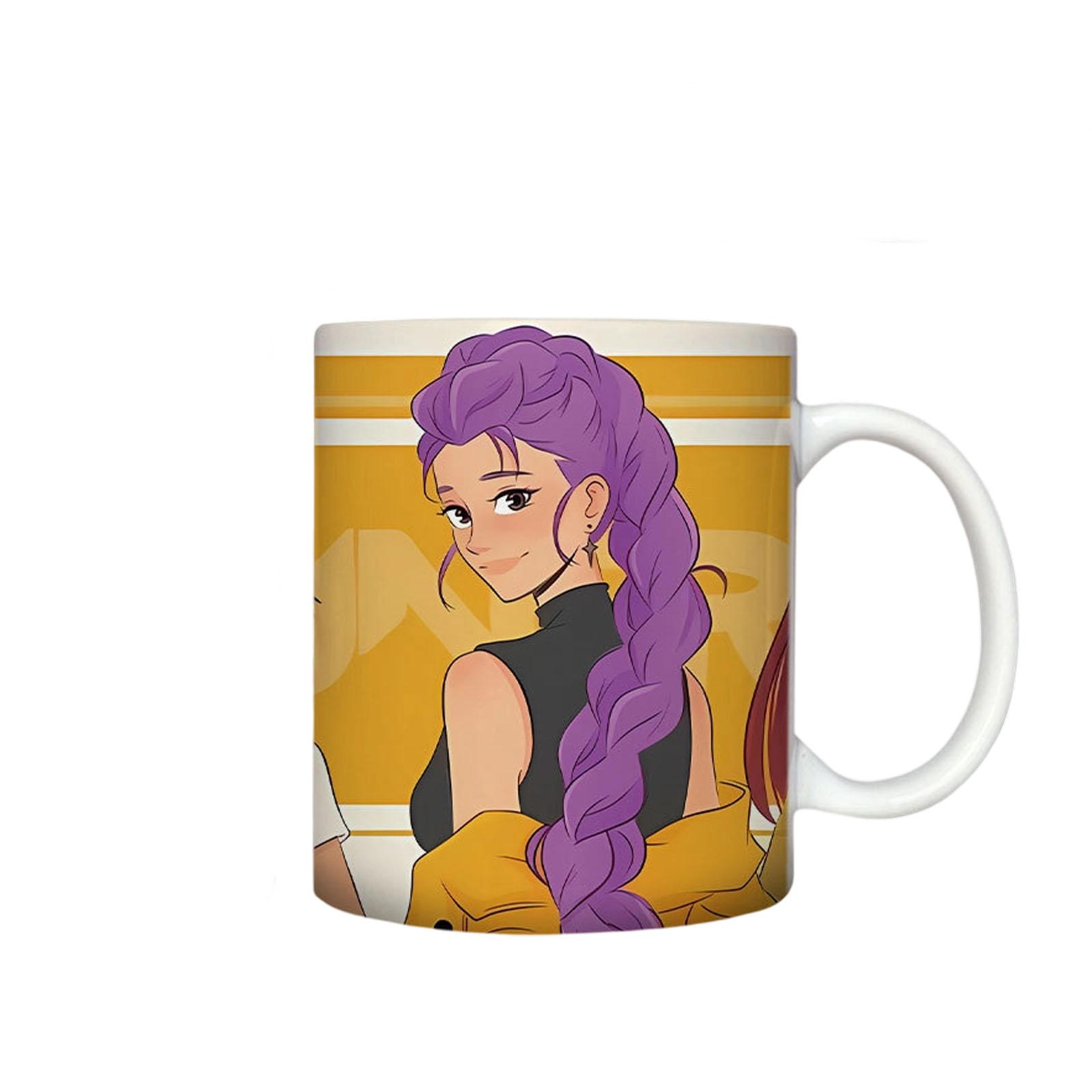 

Adorable Anime - Themed Ceramic Mugs Collection – Cartoon Designs, Perfect Gift For Kids, Great For Daily Beverages & Anime Enthusiasts’ Collection One Size