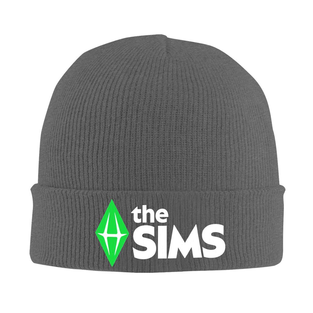 The Sims Sul Sul Gaming Knitted Caps Women's Men's Skullies Beanies Winter Hats Acrylic  Crochet Cap