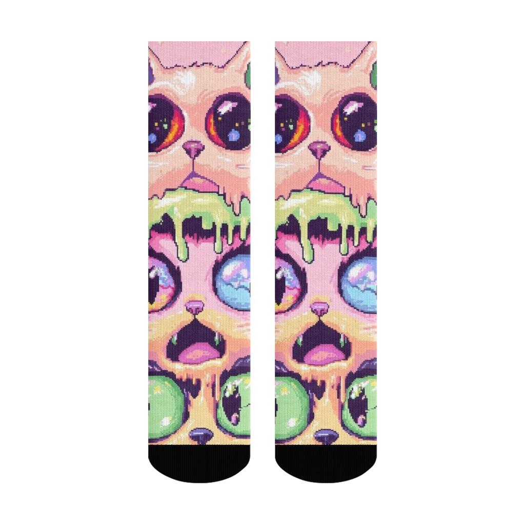 Kapryśne Kreskówkowe Skarpety załogowe Zabawne Nowatorskie Obuwie dla Dorosłych Odważne Wzory Całodzienny Komfort