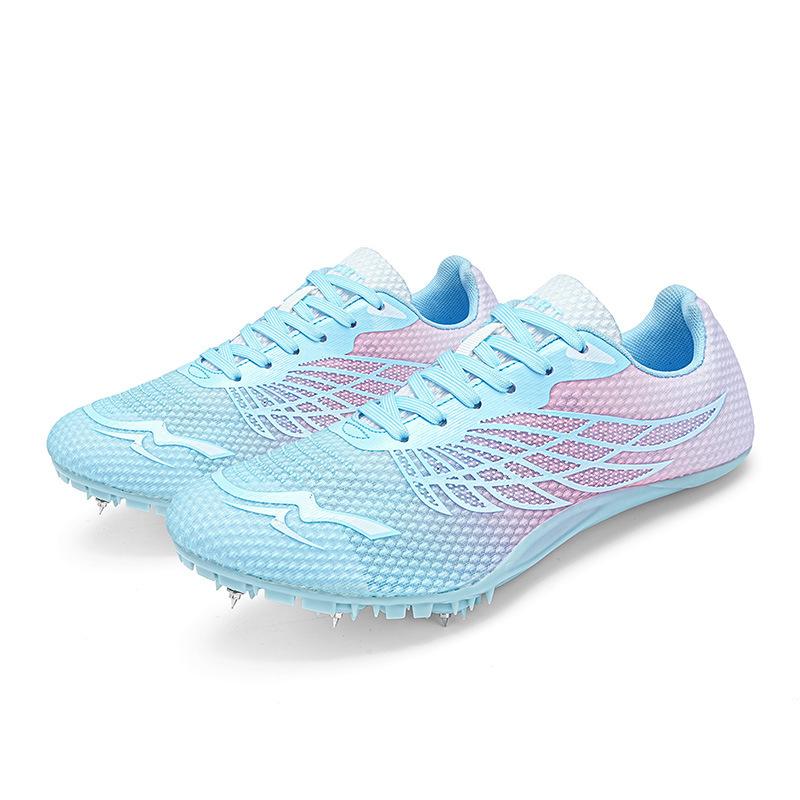 High School Entrance Examination Track and Field Sprinting Sports Men's Sports Outdoor Nail Shoes Women's Medium and Long Running Long Jump Shoes Body