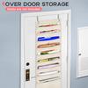 Vowcarol 9 Pocket Wall File Organizer, Magazine File Holder, Mail Organizer Wall Mount