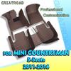 Car Floor Mats for MINI COUNTRYMAN FIVE-SEAT 2011 2012 2013 2014 2015 2016  Auto Foot Pads Automobile Carpet Cover