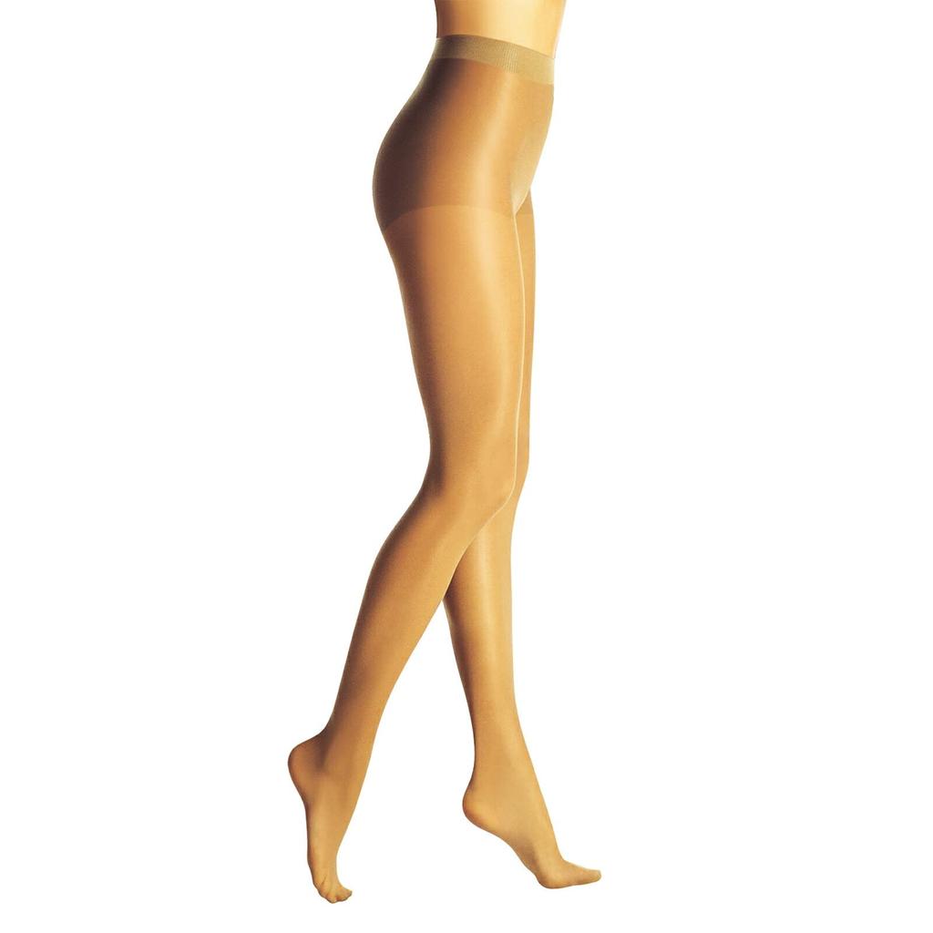 ENYA-KARIN Cabifi 70 Denier Graduated Compression Pantyhose, Light Beige, M/L