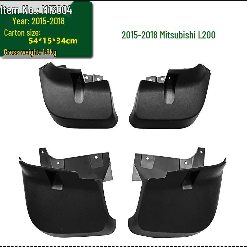 Kompatibel mit Reifen für 04-19 Pajero, 07 L200 und Schmutzfängern für 93 Lancer.