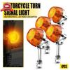 4PCS Turn Signal Indicator Light For Motorcycle Sport Street Racing Bike