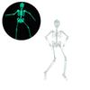 90cm Halloween Luminous Skeleton Hanging Flexible Joints Skeleton Outdoor Crazy Scary Hanging Props