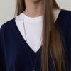 LOVE ME MONSTER Mini Mont Long Strap Necklace (L253MNK060)