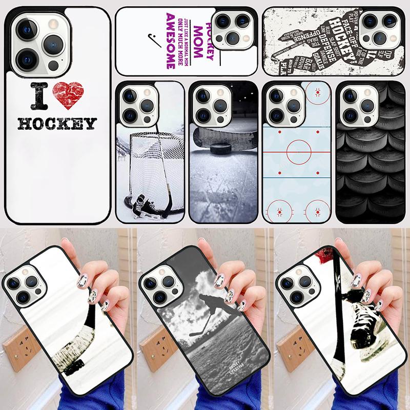 Hockey Mom Like A Normal Only Awesome Phone Case Back Cover for iPhone 17 Air 16 15 14 13 11 12 Pro Max Plus