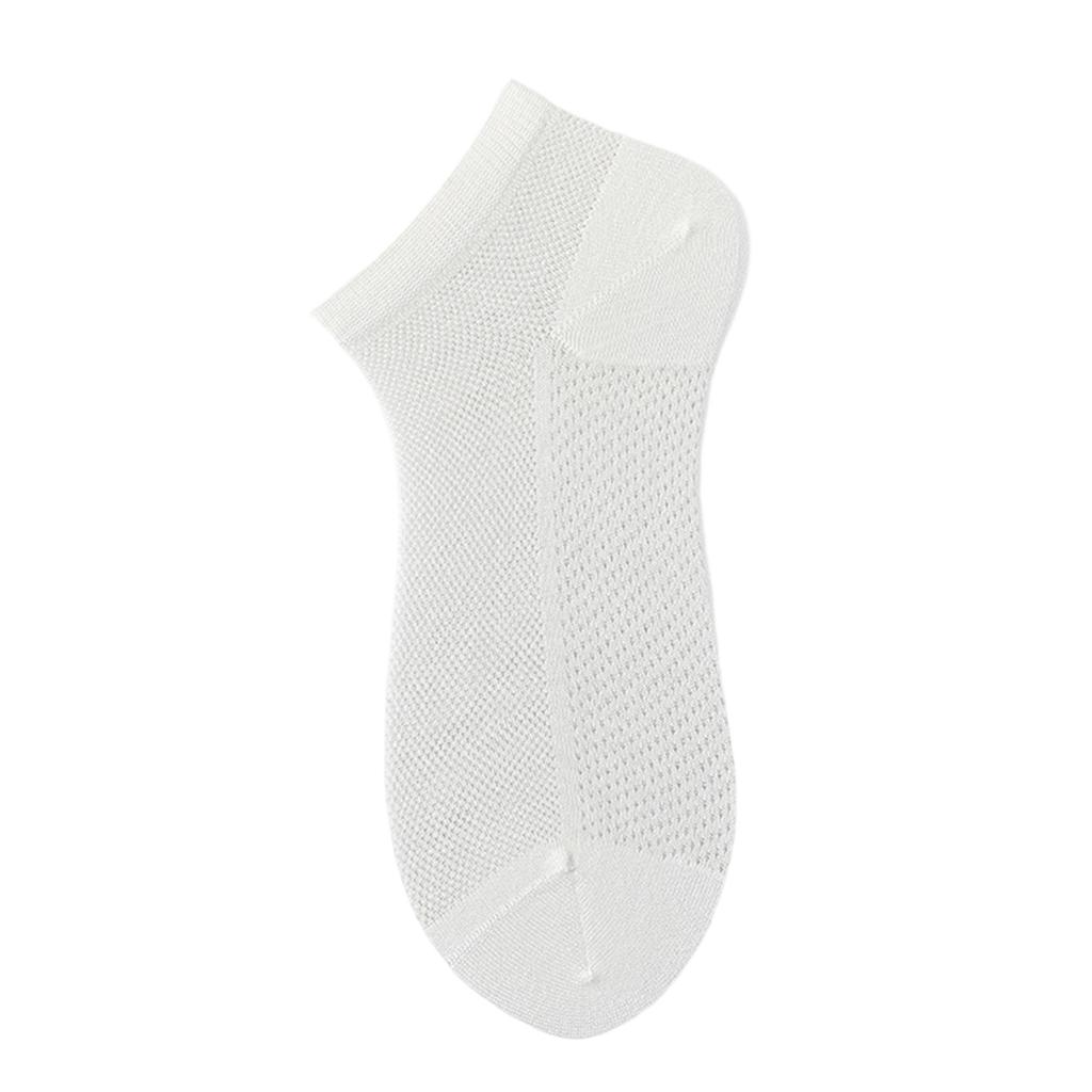 Chaussettes de Cheville Respirantes et Légères en Mesh pour Femmes Design Sans Couture Évacuant l'Humidité Longueur Mi-Mollet Coupe Confortable