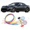 Refrigerant   Conditioning Tools Professional AC Diagnostic Manifold Gauge Set With Hose And Hook Kit For Car Commercial Domestic A / C Systems Bras