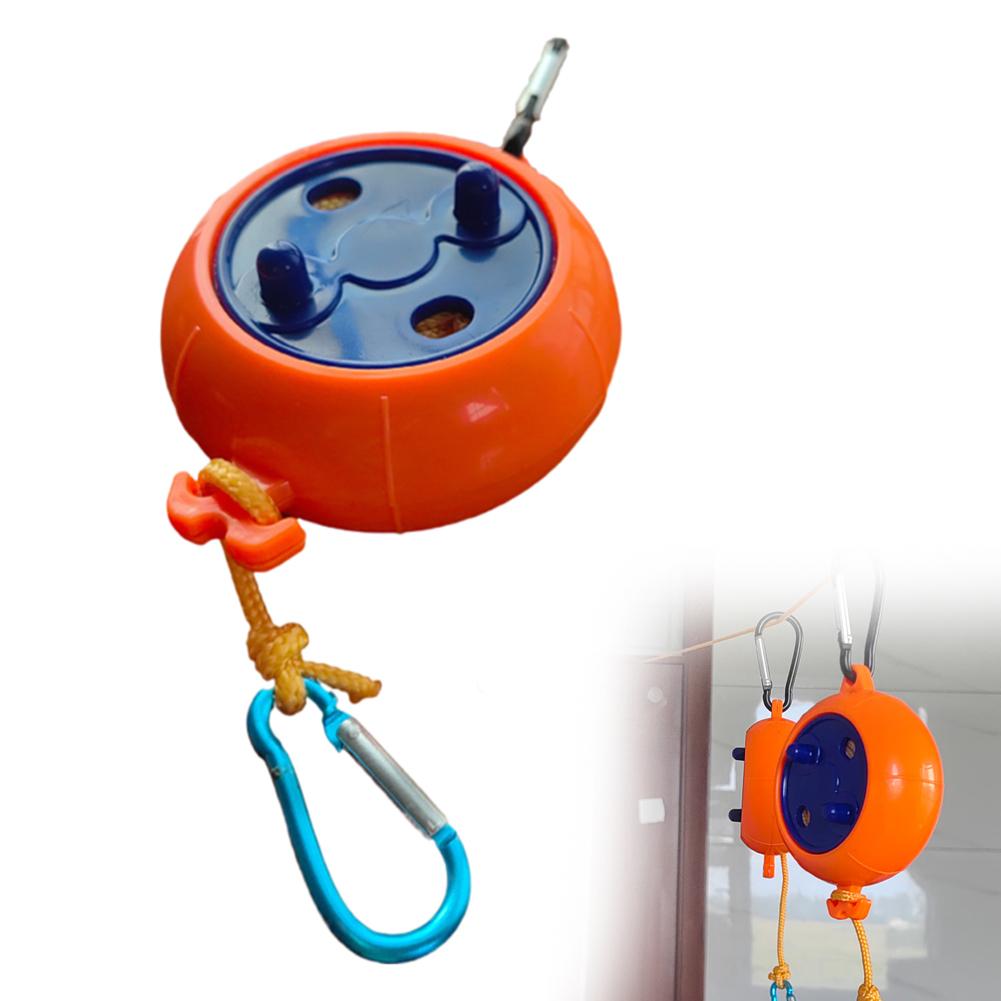 

8M Retractable Clothesline Outdoor Travel Portable Clothes Drying Rack Windproof Washing Line For Camping Hiking Laundry Hanger